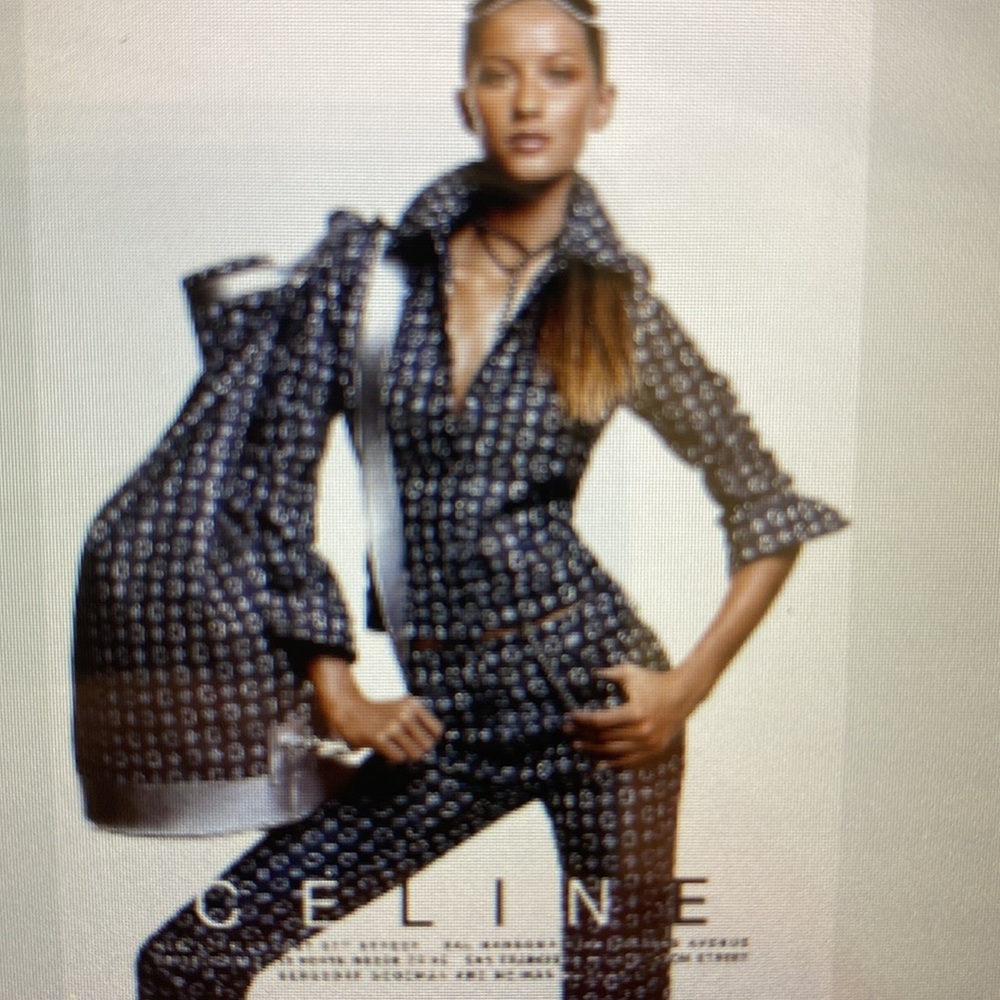 Authentic CELINE Like New Rare Bag Runway 2000 Near Pristine👍  Duffel Unisex